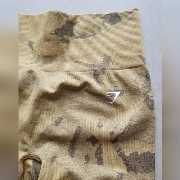 Gymshark yellow camo leggings - Picture 4 of 4